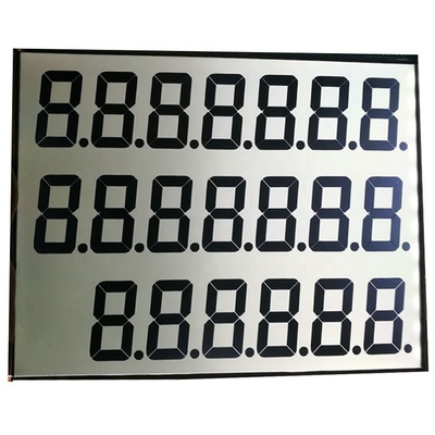 STN Module LCD bleu 6H Moniteur de distributeur de carburant à large température à large température avec PCB