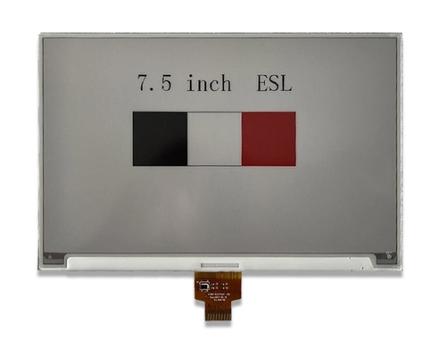 7.5' 800*480 EPD HINK-E075A89 JD79686BB petit MOQ pour le système électronique d'étiquetage des étagères
