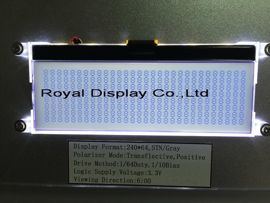 320*64 Stn Module LCD graphique de grande taille LC7981 Affichage industriel avec rétroéclairage