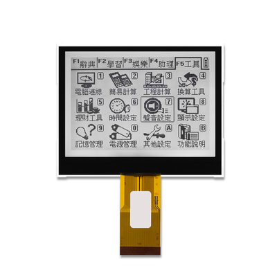 480*160 Module LCD graphique FSTN 6H Affichage industriel positif réfléchissant