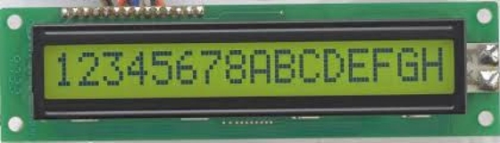 Module LCD de grande taille 1601 16*1 caractères avec écran industriel PCB rétroéclairé