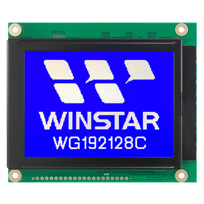 192*128 température de largeur graphique Winstar remplacer RA6963 IC module LCD
