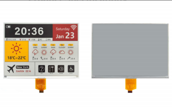 10.2'4 Couleur 640*960 E-papier Affichage SSD2677 Basé sur EPD