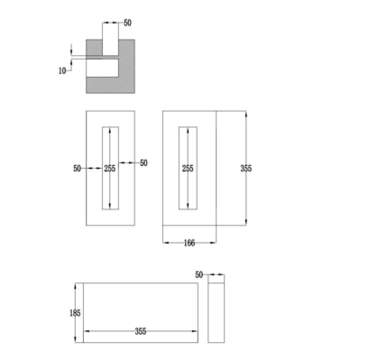 13.3'' monochrome E-papier affichage support de signalisation d'arrêt de bus personnalisation