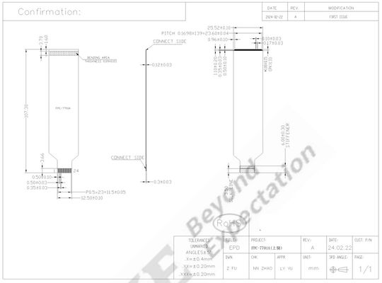 13.3'4 couleur 960*680 E-paper display 1500 nit module