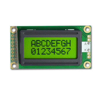 Module positif d'affichage à cristaux liquides d'ÉPI du caractère 8X2 FSTN avec le contrôleur AIP31066