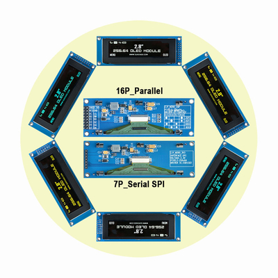 SSD1322 module graphique d'affichage du contrôleur 256x64 Oled avec la lumière d'Opetional